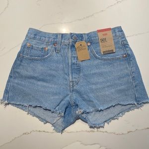 Levi’s 501 Denim Shorts NWT